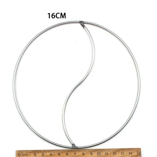 12 Pièces Anneaux En Métal Pour Attrape Rêve Cercle Attrape