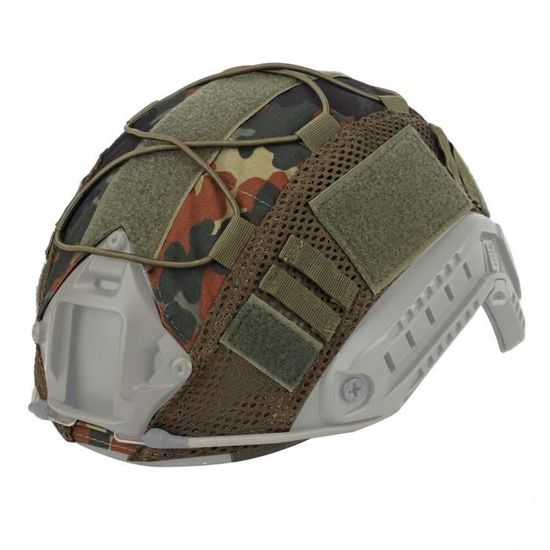 Housse De Casque Tactique TOPTACPRO Pour FAST - Multi-camo - Taille S/M