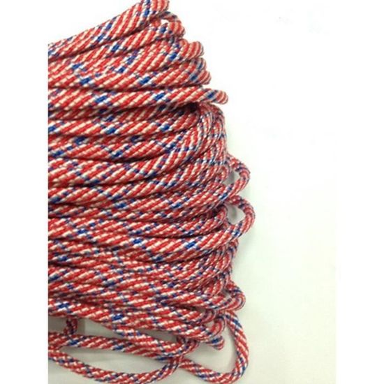 Paracord Type III 550 - Corde Parachute 7 Brins - Polyester Solide USA - Plusieurs Couleurs Au Choix
