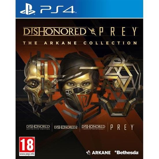 Dishonored & Prey The Arkane Collection Edition Bundle PS4