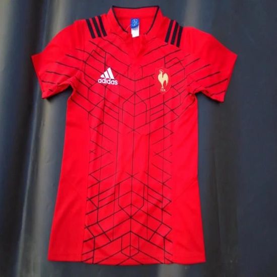 maillots-france-home-away-rugby-rouge-cdiscount-sport