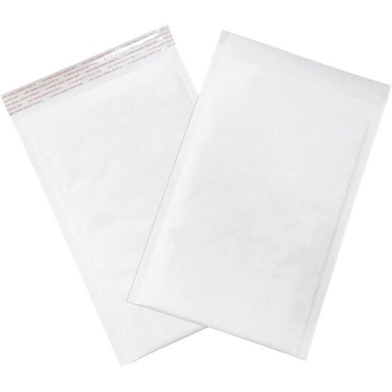 Enveloppes à Bulles GPACK Blanc 290x370 Mm - Lot De 100, Auto-adhésives, Protection Optimale