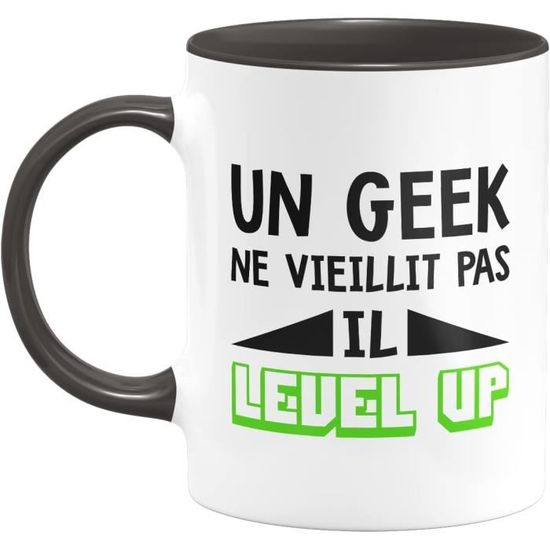 Un geek ne vieillit on sale pas il level up