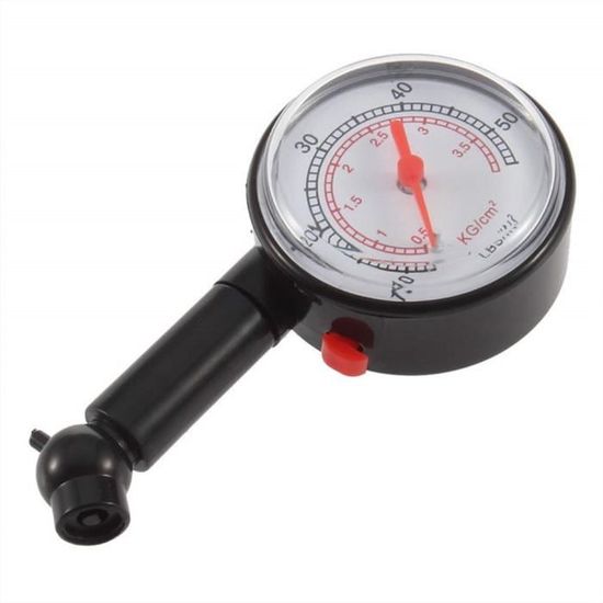 Manomètre Mini Pression 0-30 PSI / 0-2 Bar - Pour Air, Eau, Huile, Filetage 1/8" BSPT