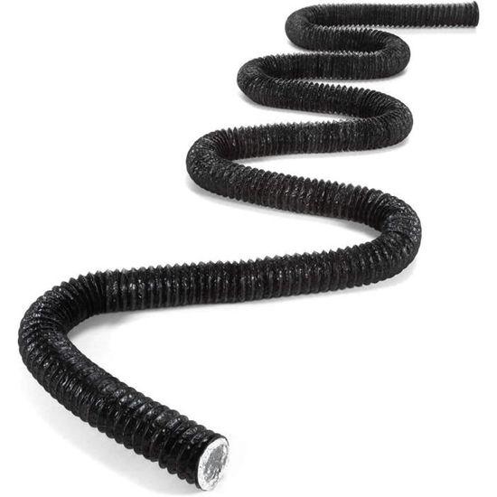 Ruban Spiralé SeKi 5m Noir - Gaine Flexible Pour Câbles 7,5-60mm