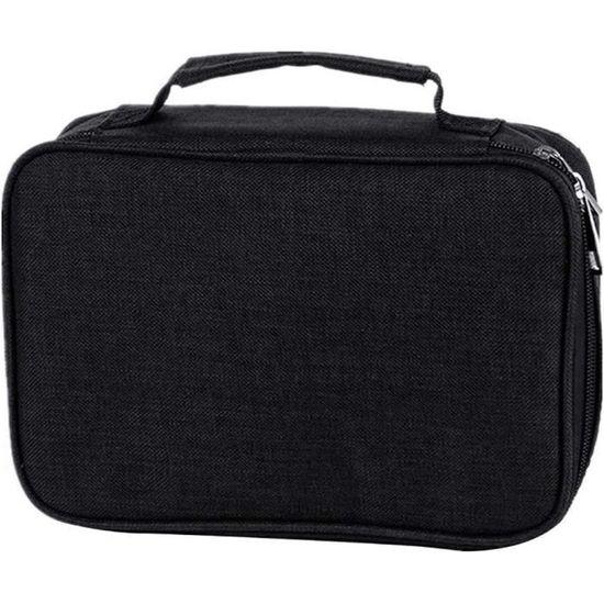 Trousse à Crayons Grande Capacité Imprimée 3D - Double Couche Avec Fermeture éclair