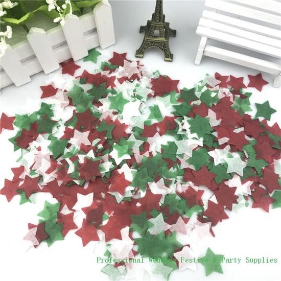 Confettis Tissu Multicolores Kesote - Diamètre 1 Pouce, 10000 Pièces, 4 Couleurs - Pour Décoration Fête, Mariage - 13