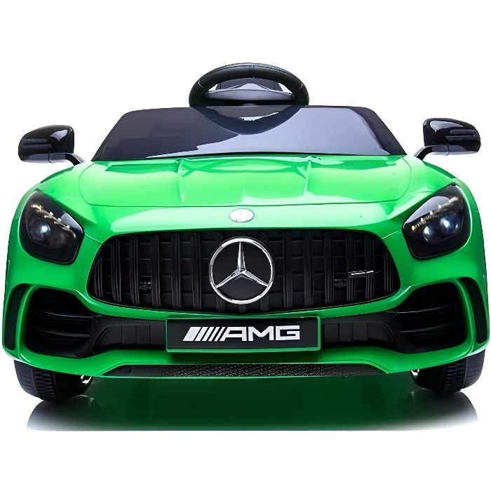 Mercedes GTR 12v Vert - Voiture électrique pour enfant avec batterie 12v et télécommande