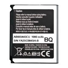 Batterie origine Samsung AB603443CU Samsung S5230 Player One