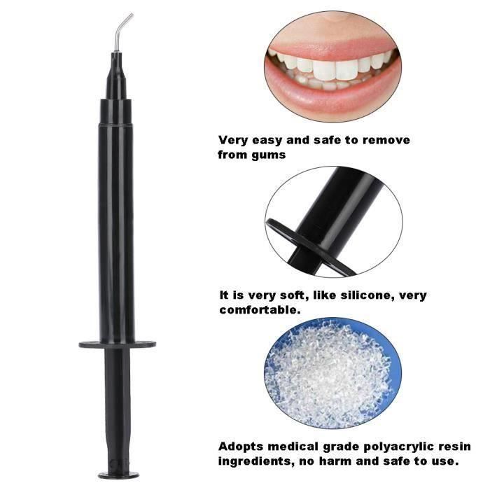 Gel de protection gingival Protecteur de gencive barrière professionnelle Outil de blanchiment des dents(3ml)---RAC