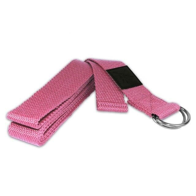 Accessoires Fitness - Musculation,Ceinture Yoga Pilates étirement bande ceinture Yoga StrapFitness musculation - Type Gris clair