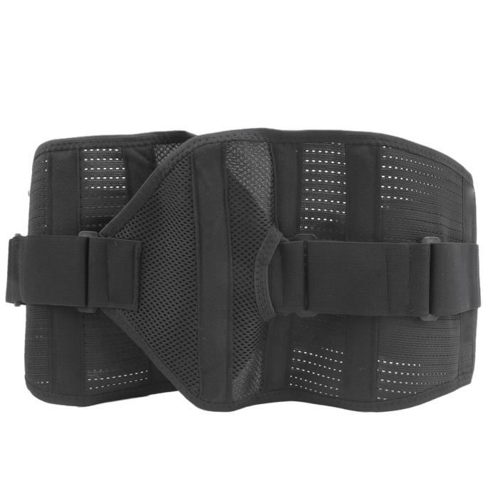 Drfeify Ceinture de sport Ceinture d'exercice de soutien en maille respirante Ceinture réglable Protecteur de taille de remise en