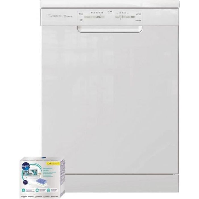 CANDY Lave-vaisselle posable blanc 45dB 15 couverts 60cm Wi-Fi Bluetooth Blanc