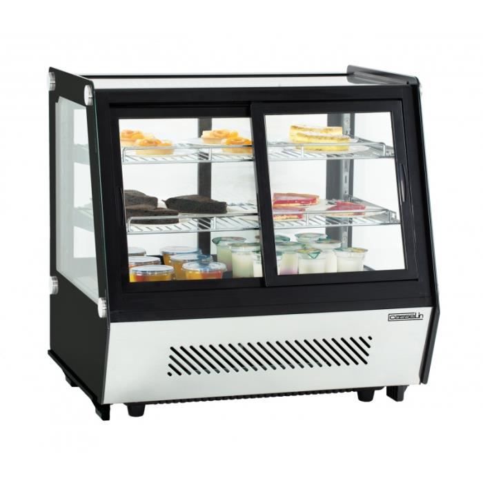 Vitrine Réfrigérée à  Poser Double Porte - 125 L - Casselin