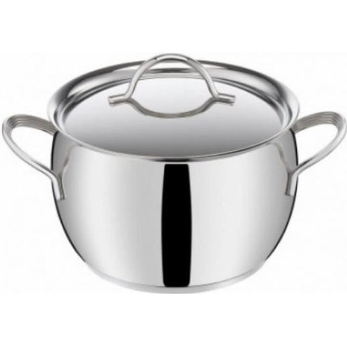 Lagostina - faitout inox 26cm + couvercle - 012898020526
