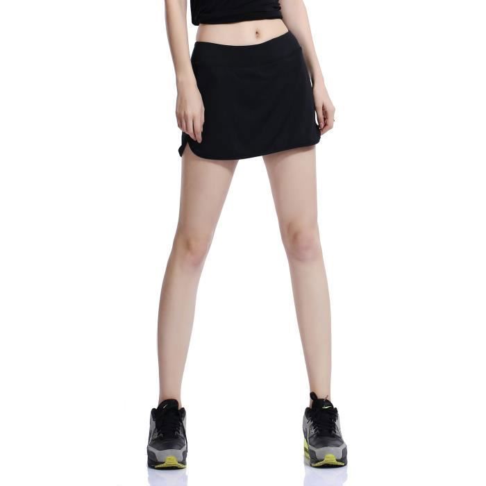 HonourSport-Jupe-Short de Tennis Court Sexy Jupe Femme