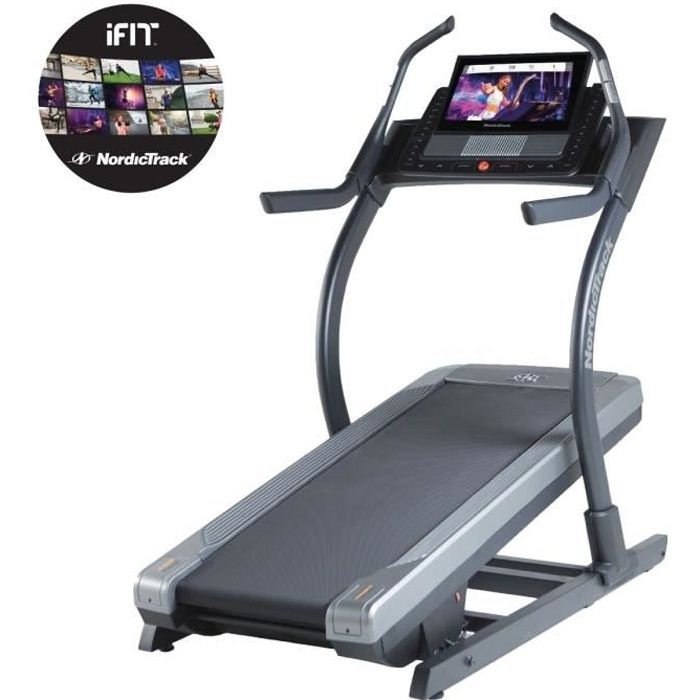 NORDICTRACK - Tapis de Course Commercial X22i Connecté iFIT / Écran HD 22- / 22km/h - Noir