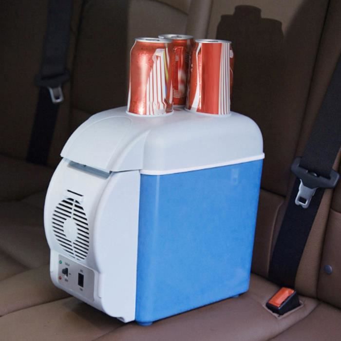 7,5 litres Réfrigérateur de voiture Mini frigo Réfrigérateur électronique Avec porte-gobelet