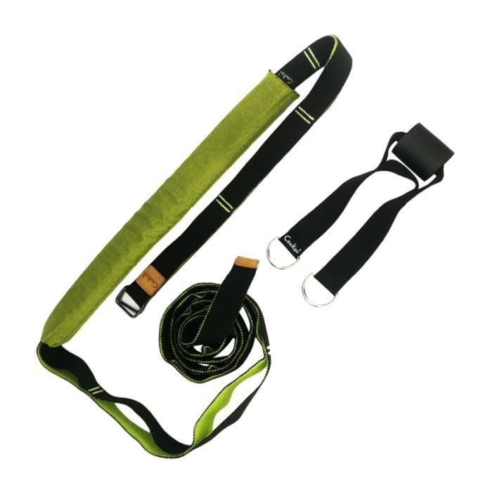 1 Pc Yoga taille bande extensible arrière sangle de civière de jambe épaissie pour le TAPIS DE SOL - TAPIS DE GYM - TAPIS DE YOGA