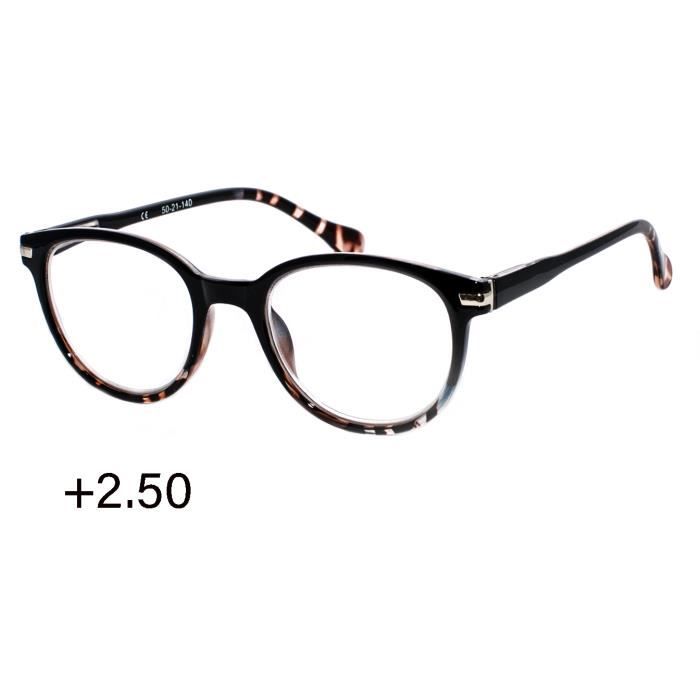 Lunettes de Lecture Loupe Progressives Harper Black-Grey +2.50