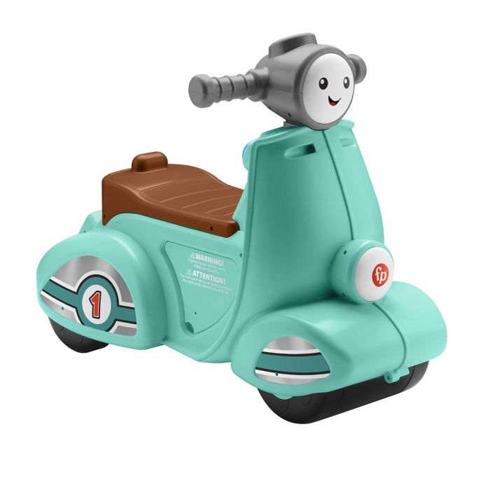Porteur musical - FISHER-PRICE - HMV76 - Scooter - 3 niveaux dapprentissage - Multicolore - Fisher Price