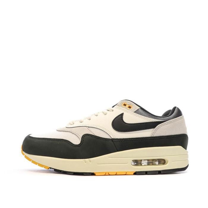Nike Baskets Blanches/Grises Homme Nike Air Max 1