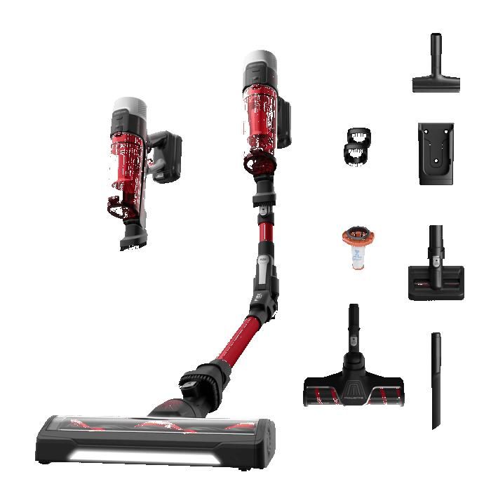 Rowenta X Force Flex 9.60 Aspirateur balai sans fil multifonction 100AW Autonomie 45 minutes Ultra léger RH2099WO