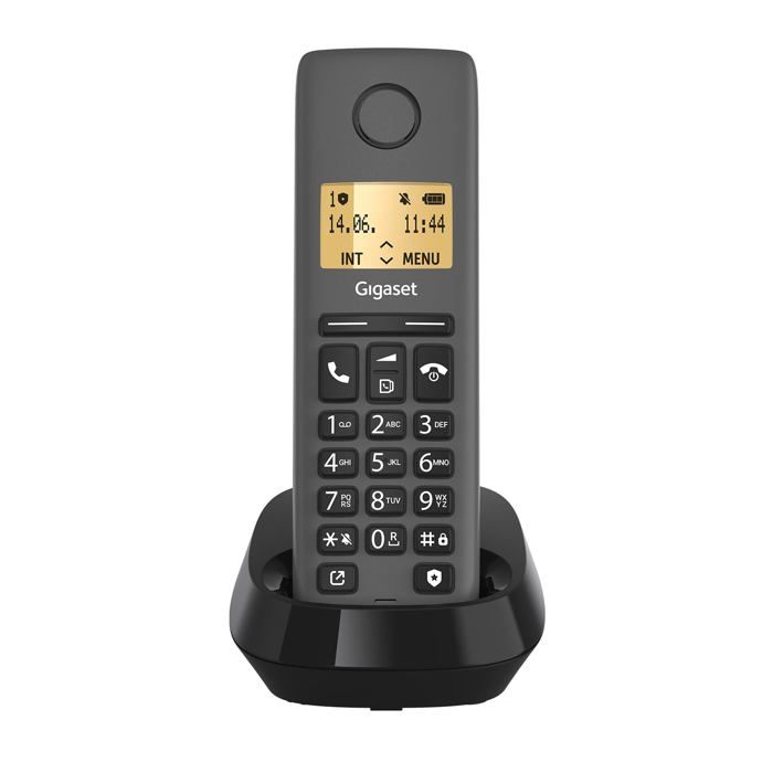 Gigaset Pure 120 téléphone sans Fil avec Protection d'appel et ECO DECT écran rétro éclairé Compatible avec Les Aides auditives [Version française] - vue 9