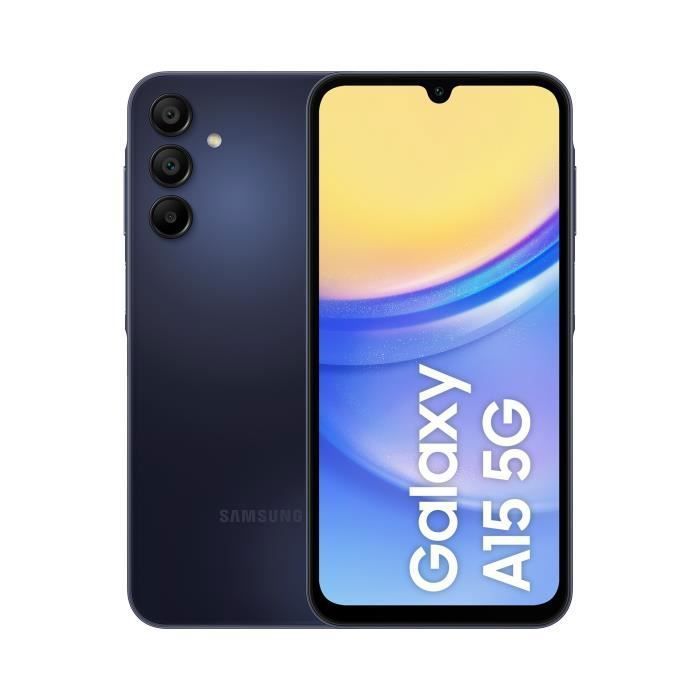 Samsung Galaxy A15 5G Smartphone 128 Go Bleu nuit Single SIM - Version US (États-Unis)