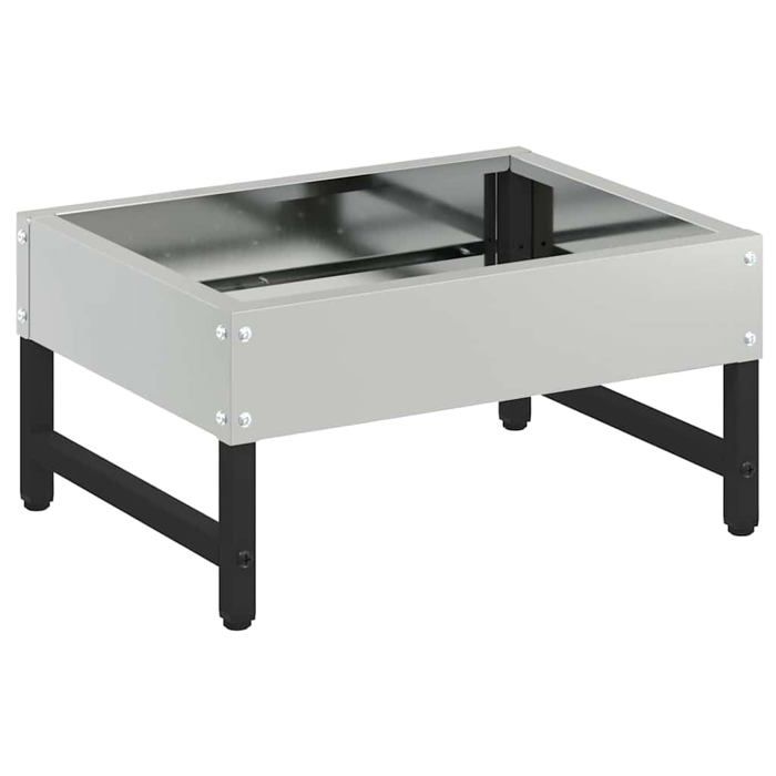 Meilleurs prix pour Mangeoire pour oiseaux en acier galvanisé - vidaXL - Argent - 34x26x16 cm - Résistant aux intempéries - Imperméable