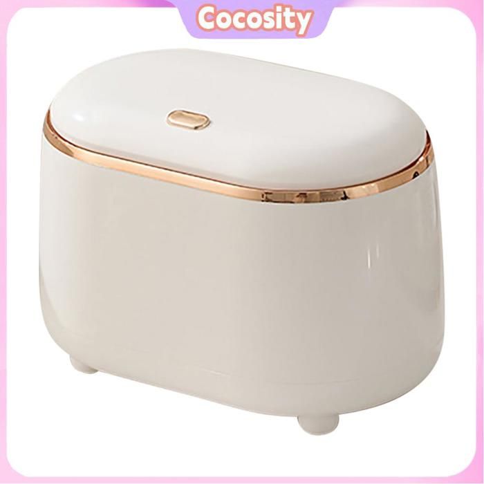 Cocosity mini poubelle de bureau Poubelle de bureau Mini corbeille à grande bouche ABS Mini poubelle panier meuble rangement