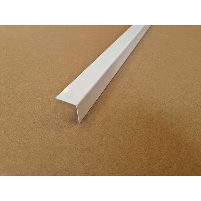 Cornière Aluminium Angle 90° Extérieur - Dimensions 100x100mm, épaisseur 1mm, Couleur Miel - Longueur 2 Mètres, Finition Facile