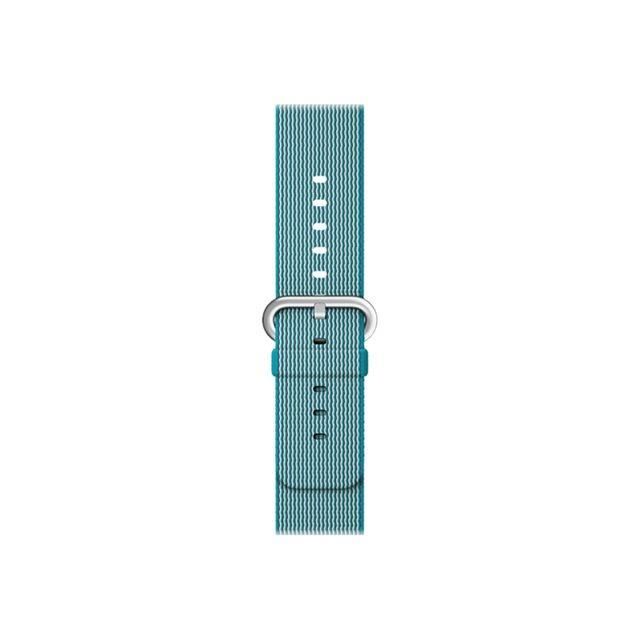 Apple Bracelet de montre connectée pour iWatch - 38 mm - - Nylon Tressé - Bleu sous-marin Reconditionné - Apple reconditionné disponible sur Cdiscount Seconde Vie