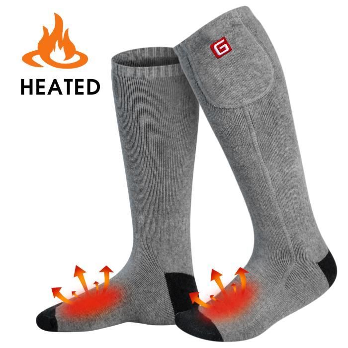 Chaussettes chauffantes électriques pour pieds froids chroniquement (L) Cdiscount PrêtàPorter Chaussettes chauffantes électriques pour pieds froids chroniquement (L) Cdiscount PrêtàPorter