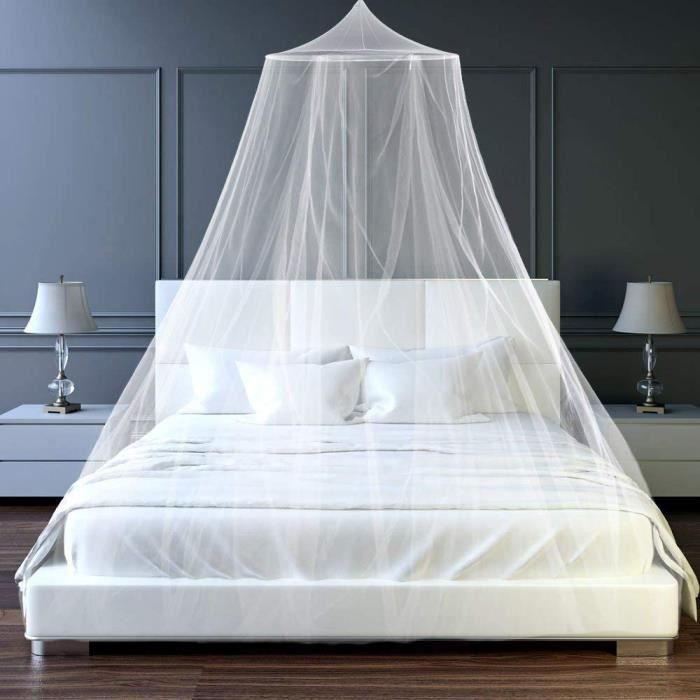 Moustiquaire De Lit Ciel De Lit Pour Bebe Enfant Fille Anti Moustique Moustiquaire De Dome Polyester Interieur 60 X 250 X 10 Cm Cdiscount Maison
