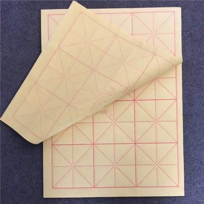 VILLCASE Kalligrafiepapier Vellen 20 Stuks Rood Xuan-papier Voor VILLCASE Kalligrafiepapier Vellen 20 Stuks Rood Xuan-papier Voor