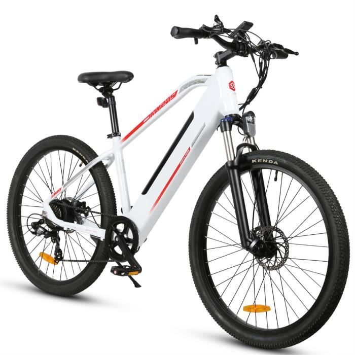 Vélo électrique ALORS MY275 - Blanc - VAE - Tout suspendu - Hydrauliques - Mixte