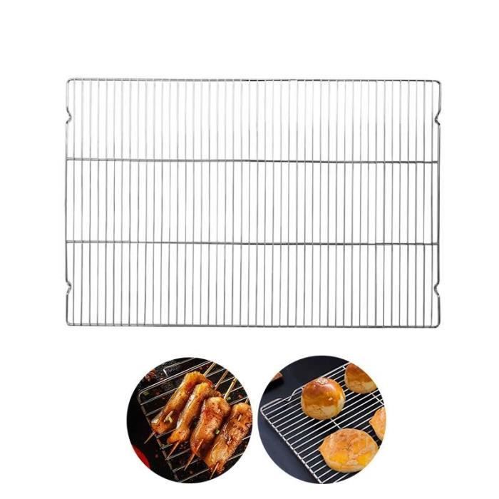 Grille De Cuisson Barbecue Pliable Et Verrouillable - Pour Saucisses, Légumes, Viande, Poisson, Camping
