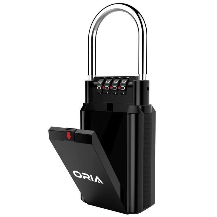 avec cadenas /à chiffres Bo/îte de rangement ext/érieure pour cl/és