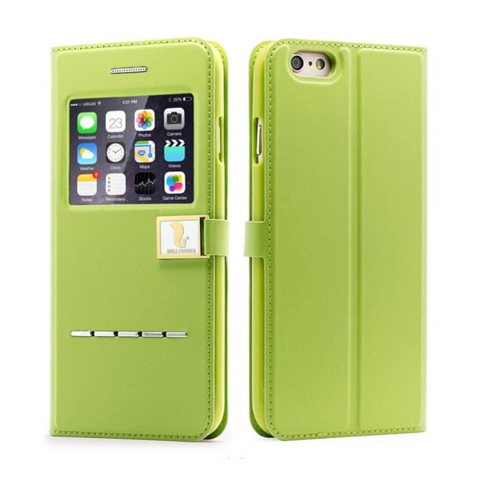 Mooncase MOONCASE Pratique et chic Étui Housse de protection à rabat ExtraSlim ...