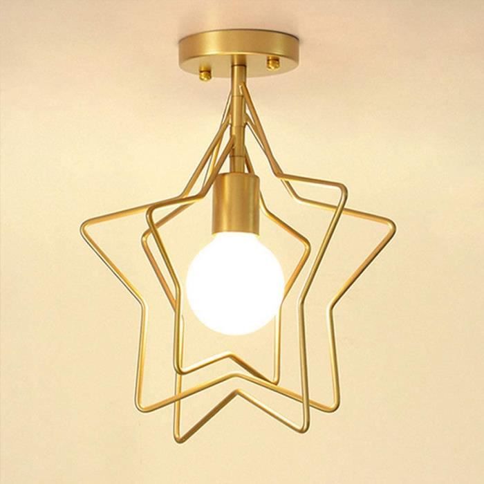 Suspension Luminaire Industrielle Vintage Métal - Lampe Pendentif Loft Restaurant Cuisine (Bleu Marine)