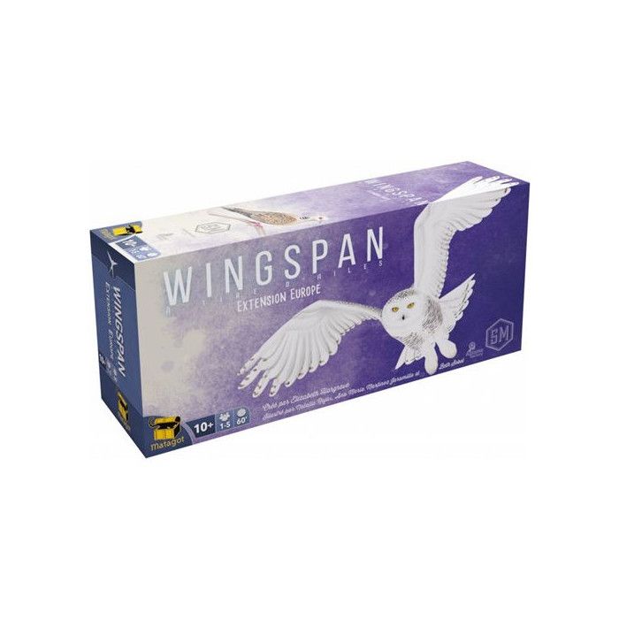 Jeu de stratégie Matagot Wingspan Extension Europe Jeu de stratégie Matagot Wingspan Extension Europe