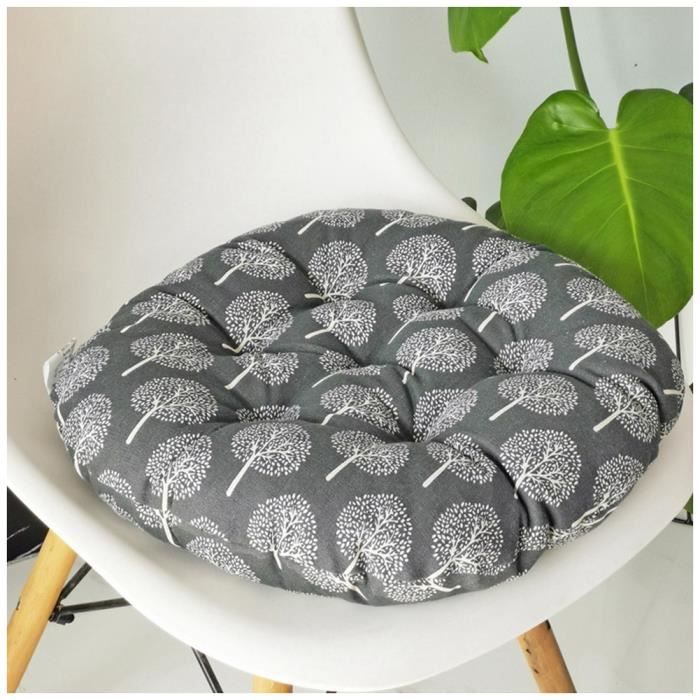 coussin de chaise rond