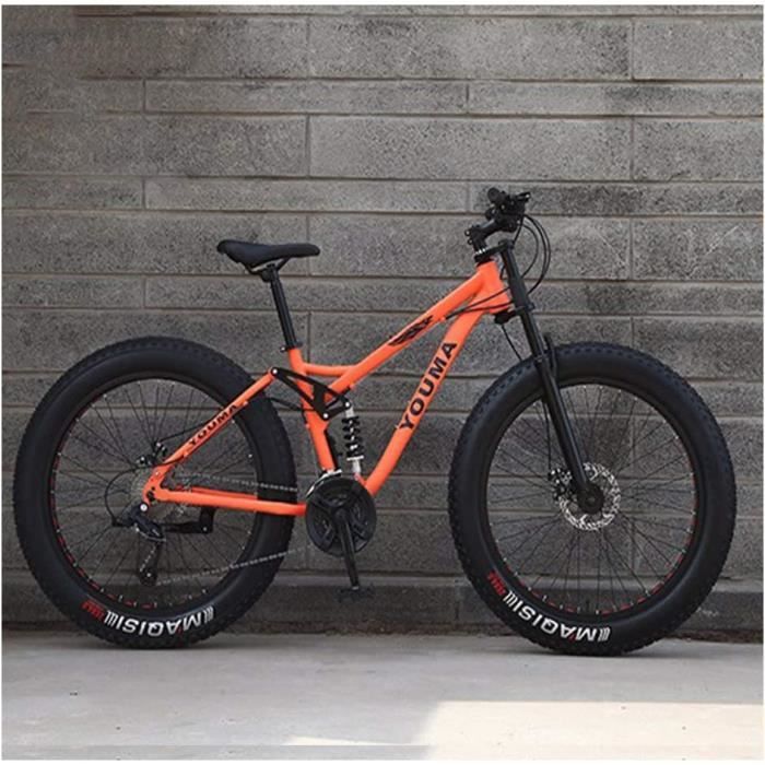 VTT 26'' Tout Suspendu Homme Freerider - 18 Vitesses - Freins V