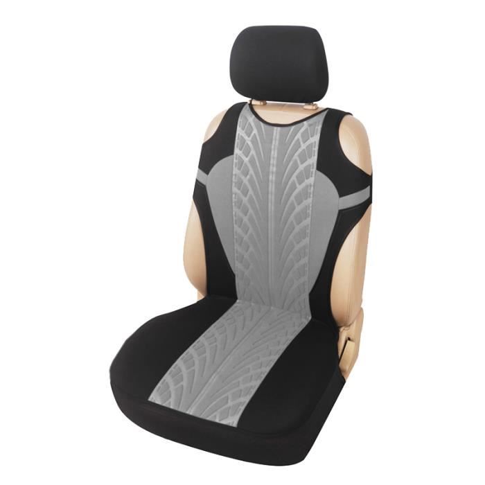 Housse De Siège Auto Universelle Marron | Simili Cuir PVC 49,5x59,5 Cm | Protection Anti-dérapante Pour Voiture - 8