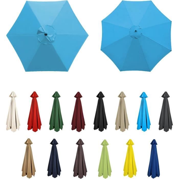 Capuchon De Remplacement Pour Parasol - Bouchon Trou De Parasol Blanc, Compatible Avec Divers Modèles De Parasol Extérieur