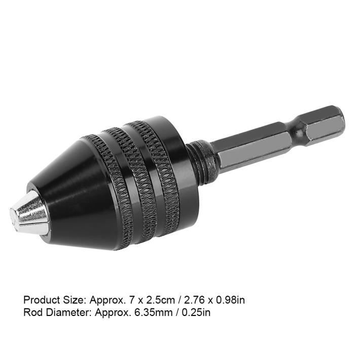 Mèche Tarière Ø 80mm X 80cm - Adaptateur SDS-Plus - Pour Perceuse/Perforateur - Jardin/BTP