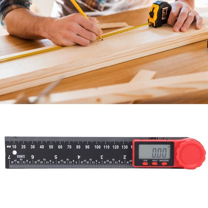 DEX Règle numérique Règle D'angle Règle électronique Abs Règle D'angle ...