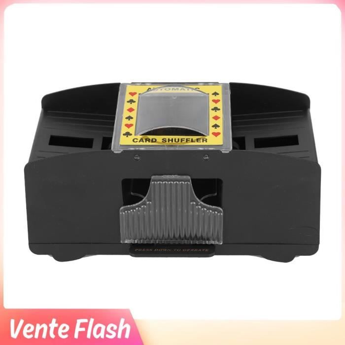 Mélangeur De Cartes électronique Darryy - Mélange Automatique En 3-5 Sec, 1-2 Jeux, Alimentation 4xAA