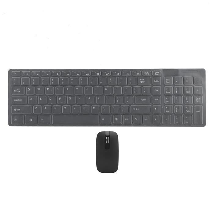 Clavier Et Souris Sans Fil Rapoo X1800Pro Bluetooth - Azerty, Noir, Neuf
